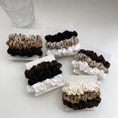 Silk Satin Ponytail Scrunchies: Elevate Your Style With Luxe Hair Accessories