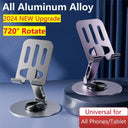 720 Rotate Aluminum Alloy Portable Tablet Holder For iPad