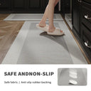 Kitchen Floor Mat Oil-Proof Waterproof Wipeable Rug