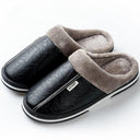 Warm Fur Slippers: Waterproof Indoor House Shoes for All