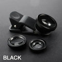 3in1 Fisheye Phone Lens 0.67X Wide Angle Macro Kit