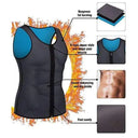 Men Waist Trainer Vest for Weight Loss S-5XL Sauna Suit