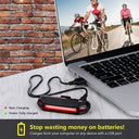 X-Tiger Super Bright USB Rechargeable Rear Bike Light