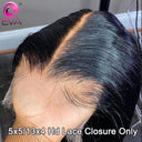 5x5 Straight Lace Closure - Premium Brazilian Hair Beauty