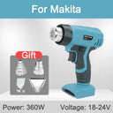 Cordless 18V/20V Heat Gun for Makita Dewalt Milwaukee