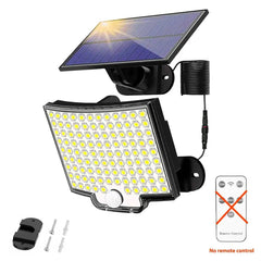 LED Solar Floodlight: Wireless Lighting Control for Outdoor Security