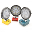 18V Battery LED Work Light for Camping and Emergencies