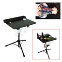 Mobile Metal Tattoos Tattoo Work Station Stand Desk Table Adjustable New