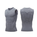 Ionic Shaping Vest For Men Ice-Silk Slimming Body Shaper