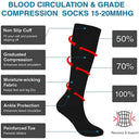 Korean Edition Compression Socks for Running, Soccer & Nursing