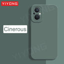 For Reno8 Lite Case YIYONG Soft Silicone Cover Shockproof