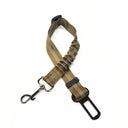 Pet Safety Car Seat Belt with Reflective Elastic Traction Rope  ourlum.com Khaki  