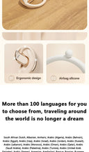 2025 New AI Translation Earbuds OWS Non In Ear Bluetooth 5.4