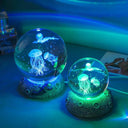 USB LED night light, Galaxy Crystal Ball lamp, 3D planet moon lamp, home decoration  ourlum.com   