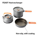 Compact Fire Maple Camping Cookware Set with Heat Exchanger