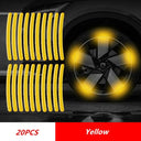 Car Safety Reflective Sticker Tape Set for Enhanced Visibility