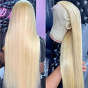 Blonde HD Lace Front Wig - Luxurious Brazilian Hair Style