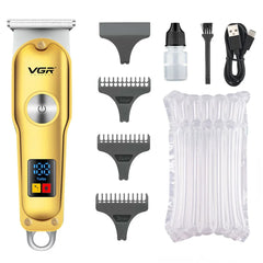 VGR Mini Hair Cutting Machine Cordless Electric Hair Clipper Professional Bald Haircut Machine Barber Hair Trimmer for Men V-290