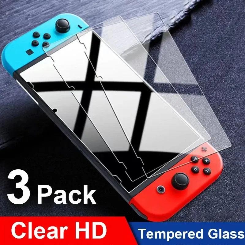 Nintendo Switch Tempered Glass Screen Protector - Olevo ProtectShield  ourlum.com 1PCS For Switch NS  