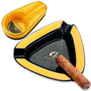 GALINER Ceramic Cigar Ashtray Luxury Single Cigar Holder