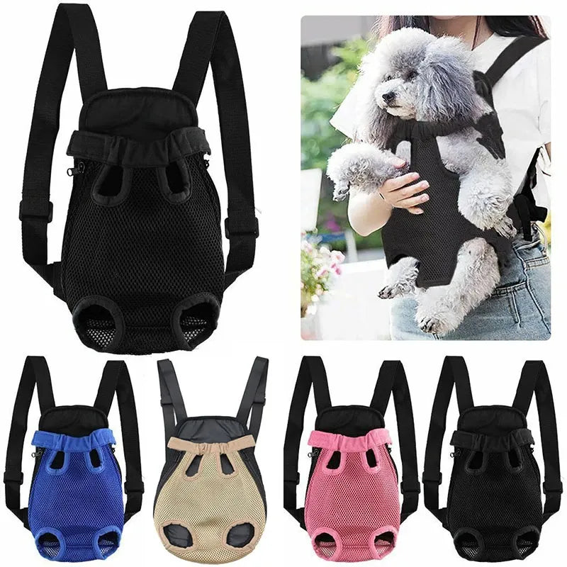 Dog Carrier Backpack: Outdoor Travel Mesh Camo Bag for Small Pets  ourlum.com   