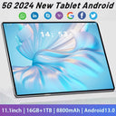 2024 New 5G Tablet 10.1 inch Android 12.0 Phablet MTK6797 16GB RAM 1TB ROM Tablet PC Dual Cameras Dual sim card Wifi Type-c  ourlum.com   