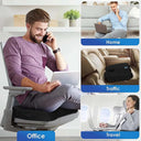 Cooling Gel Memory Foam Seat Cushion for Back Pain Relief