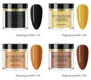 Glitter Chrome Dipping Powder for Nail Art 25 Colors