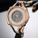 Gold Bracelet Watch: Elegant Timepiece with Bangle Style