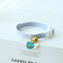 Adjustable Cute Kitten Collar with Bell - Safe & Stylish Cat Accessories  ourlum.com 5 S(17-32cm) CN