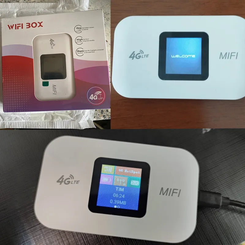 Portable 4G LTE Wireless Router: Fast WiFi Hotspot for Outdoor Connectivity  ourlum.com   