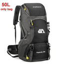 50L Travel Backpack Camping Bag For Men Large Hiking Bag