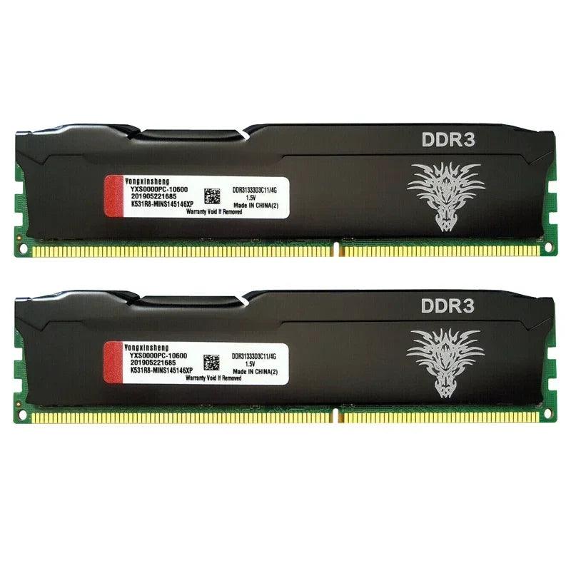 DDR RAM Upgrade: Cooling Vest for Enhanced Performance  ourlum.com CHINA DDR3-1X4GB1333 