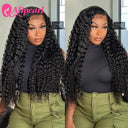 Luxurious Brazilian Deep Wave Lace Front Wig Glam Style