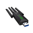 1200Mbps WiFi USB Adapter Dual Band 2.4G 5GHz Dongle