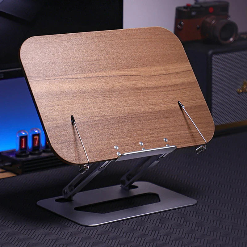 Adjustable Aluminum Reading Stand: Ergonomic Book Holder for Study Work  ourlum.com   