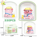 Mini Pig Diamond Building Blocks: DIY City Construction Toys for Children  ourlum.com 05-1 no box  