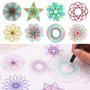 Spirograph Rainbow Scratch Art Set - Creative Drawing Kit for Kids  ourlum.com   