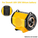 Portable 18V Lithium Battery Bluetooth Speaker for Dewalt