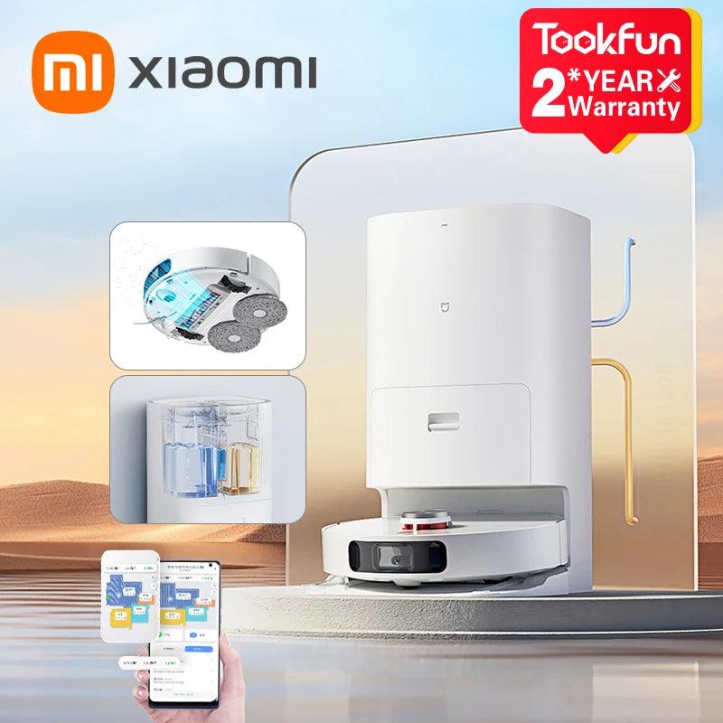 XIAOMI MIJIA Omni 1S B116 Robot Vacuum Cleaners with Advanced Cleaning Technology  ourlum.com   
