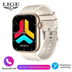 LIGE Women's Smartwatch: Stylish Fitness Tracker with Blood Pressure Monitoring