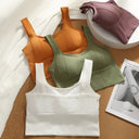 Breathable Women's Yoga Bra - Soft Supportive Fitness Vest