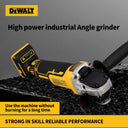 DEWALT DCG405 Brushless Lithium Angle Grinder Metal Cutting