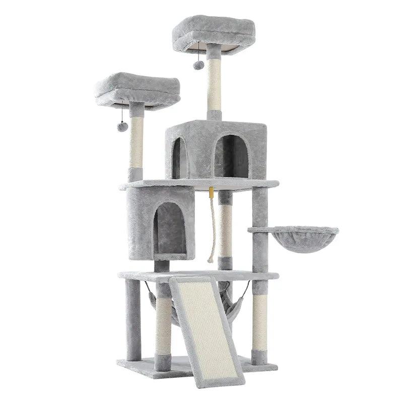 Cat Tree Tower Condo Furniture Scratching Post for Indoor Pet Fun  ourlum.com   