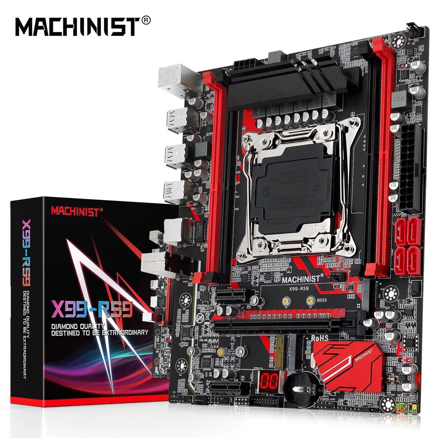 MACHINIST RS9 X99 Motherboard: Ultimate Xeon CPU and DDR4 RAM Support  ourlum.com Motherboards  