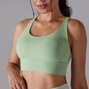 Women's High Stretch Yoga Bra Tank Top for Gym Workouts