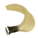 K.S WIGS Remy Tape In Human Hair Extensions 16-24 Inch