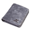 Slim Leather Hipster Wallet: Stylish Billfold with Compartments