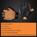 West Biking Sports Cycling Gloves Half Finger for Men Women