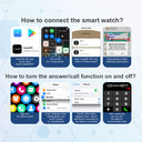 LAXASFIT T900 Ultra Bluetooth Smartwatch Health Monitoring Device